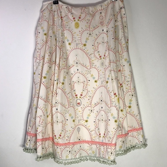 Cynthia Steffe Dresses & Skirts - Cynthia Steffe Adorable Coquette Pastel Multicolor Skirt No Sz Tag- W13.5", L24"